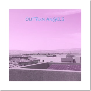 Outrun Angels - The Desert Posters and Art